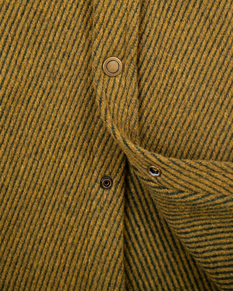 Studio 73 | Orange Herringbone Wool Tweed Blazer