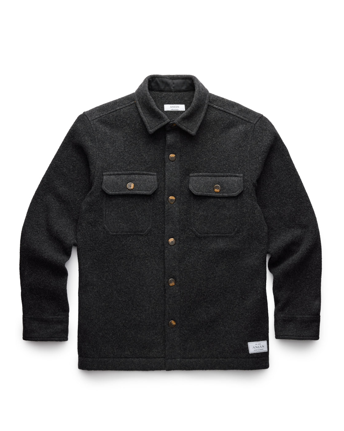 ANIÁN The Field Coat Wool Coat for Men Made in Canada